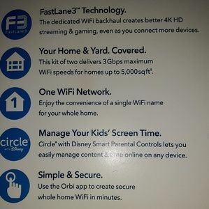 Netgear orbi wireless router